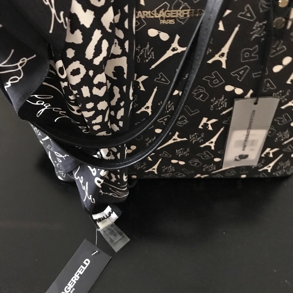 Beautiful Karl Lagerfeld Animal Print Scarf - Picture 5 of 5